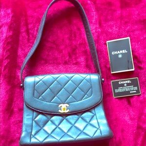 Chanel Kelly Lambskin Shoulder Bag